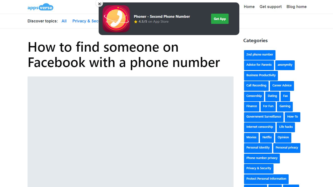 How to find someone on Facebook with a phone number